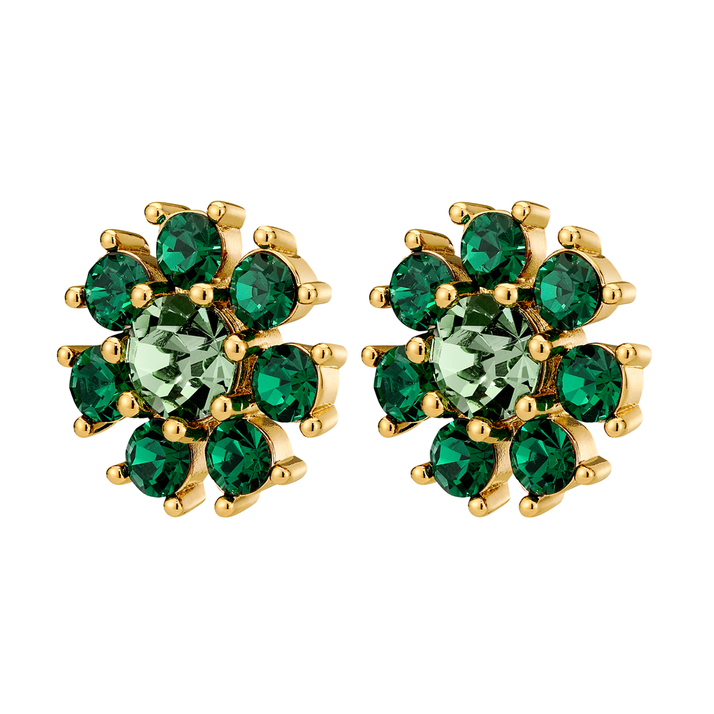 Dyrberg Kern Серьги AUDE SG EMERALD GREEN Dyrberg Kern 450098 Арт.: 450098