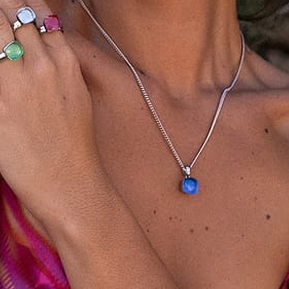 Qudo Колье FIRENZE (S) Lapis Qudo 107000/48-4723 Арт.: 107000/48-4723