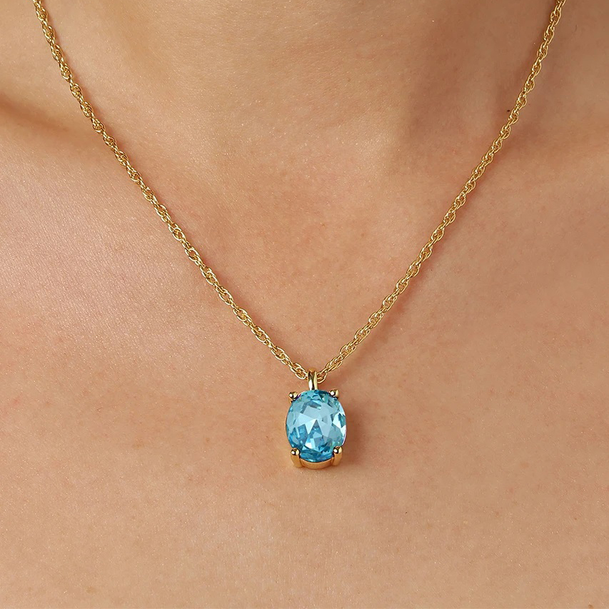 Dyrberg Kern Серьги QUINTE SS LIGHT BLUE Арт.: 480079