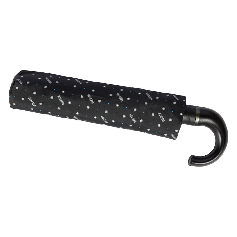Moschino Зонт складной Moschino 8505-ToplessA Man dots Black  product-2026 Арт.: product-2026