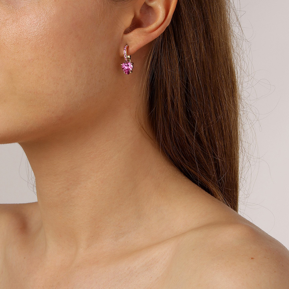 Dyrberg Kern Серьги PETUN SG ROSE / WHITE PEARL Арт.: 480056