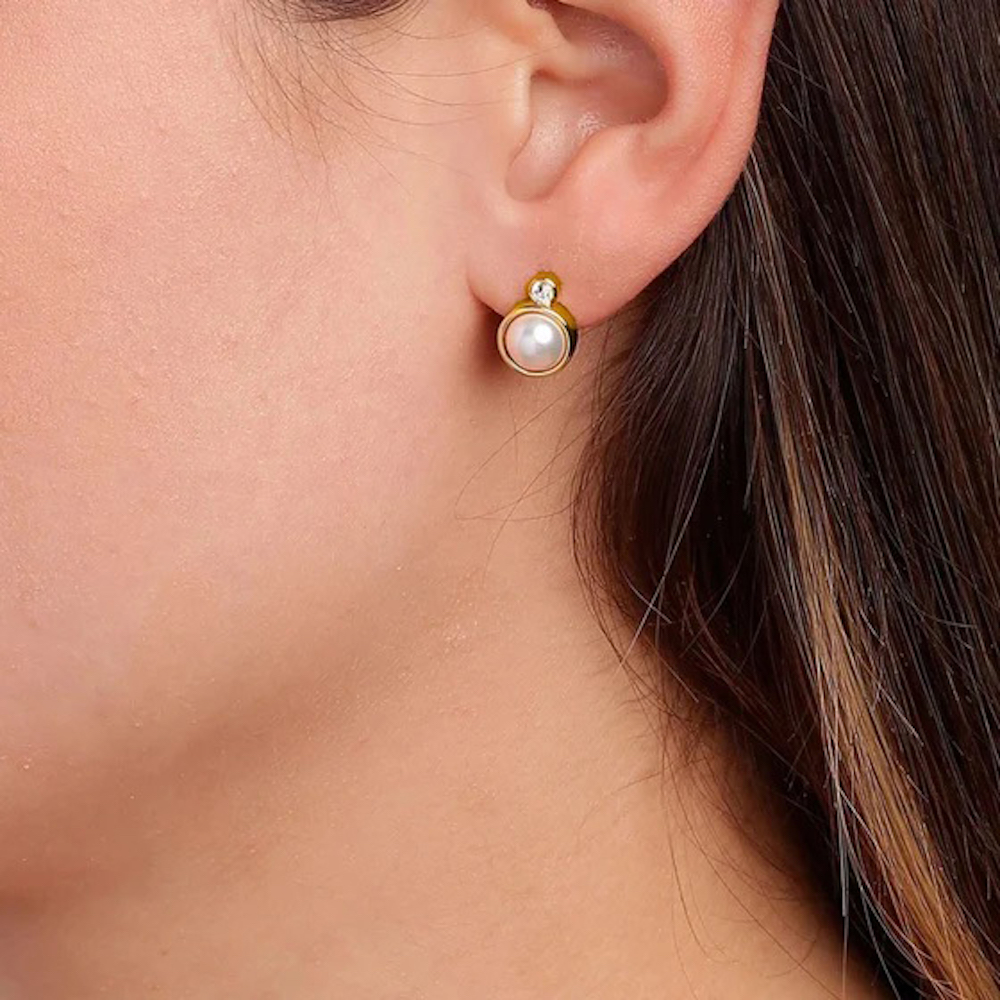 Dyrberg Kern Серьги LONDON SG WHITE PEARL Dyrberg Kern 361065 Арт.: 361065