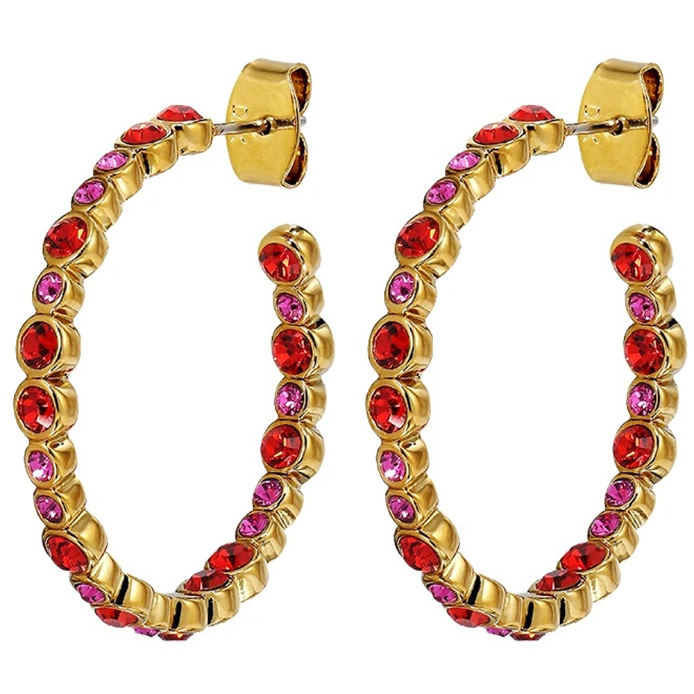 Dyrberg Kern Серьги BILLIS SG RED / PINK Dyrberg Kern 470139 Арт.: 470139