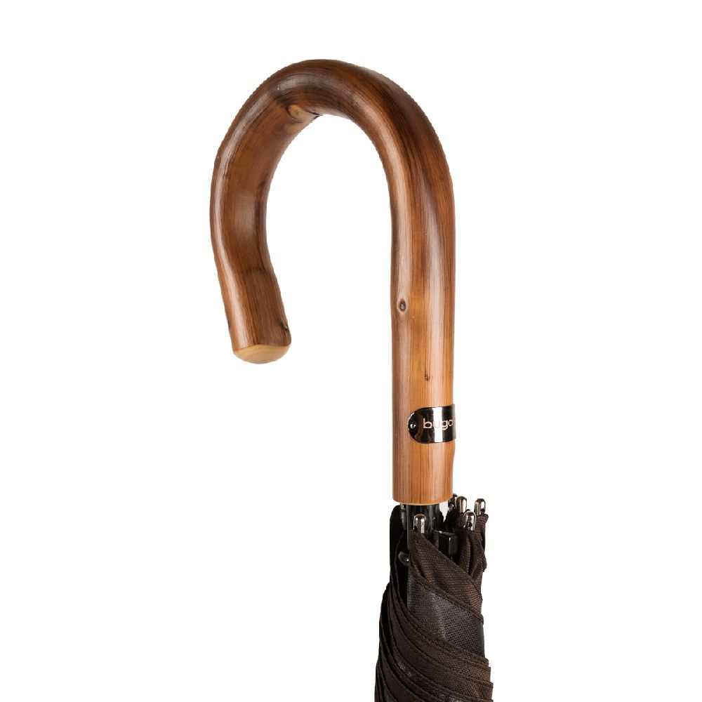 Bugatti Зонт-трость Bugatti 218357-LA Oxford Brown Legno  product-3210 Арт.: product-3210