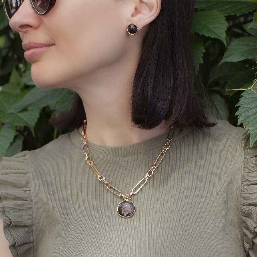 Fiore Luna Колье Aquamarine Fiore Luna *LN6095 S Арт.: *LN6095 S