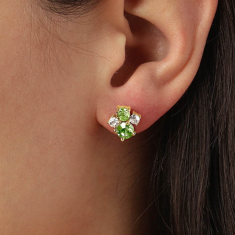 Dyrberg Kern Серьги LUCIA SG GREEN Dyrberg Kern 390068 Арт.: 390068