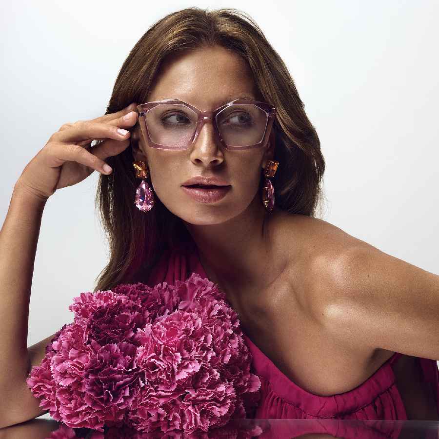 Dyrberg Kern Серьги PETUN SG ROSE / WHITE PEARL Арт.: 480056