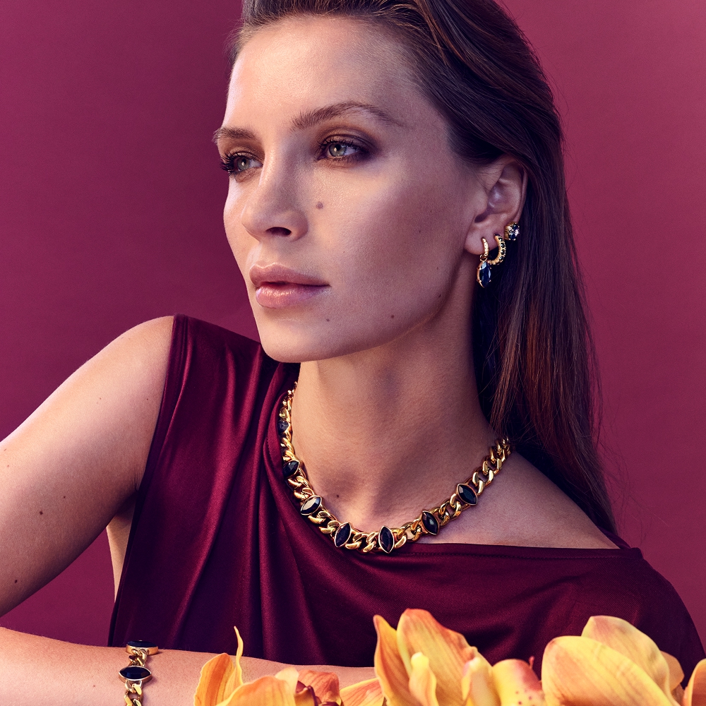 Dyrberg Kern Серьги RAQUEL SG BLACK Dyrberg Kern 470113 Арт.: 470113