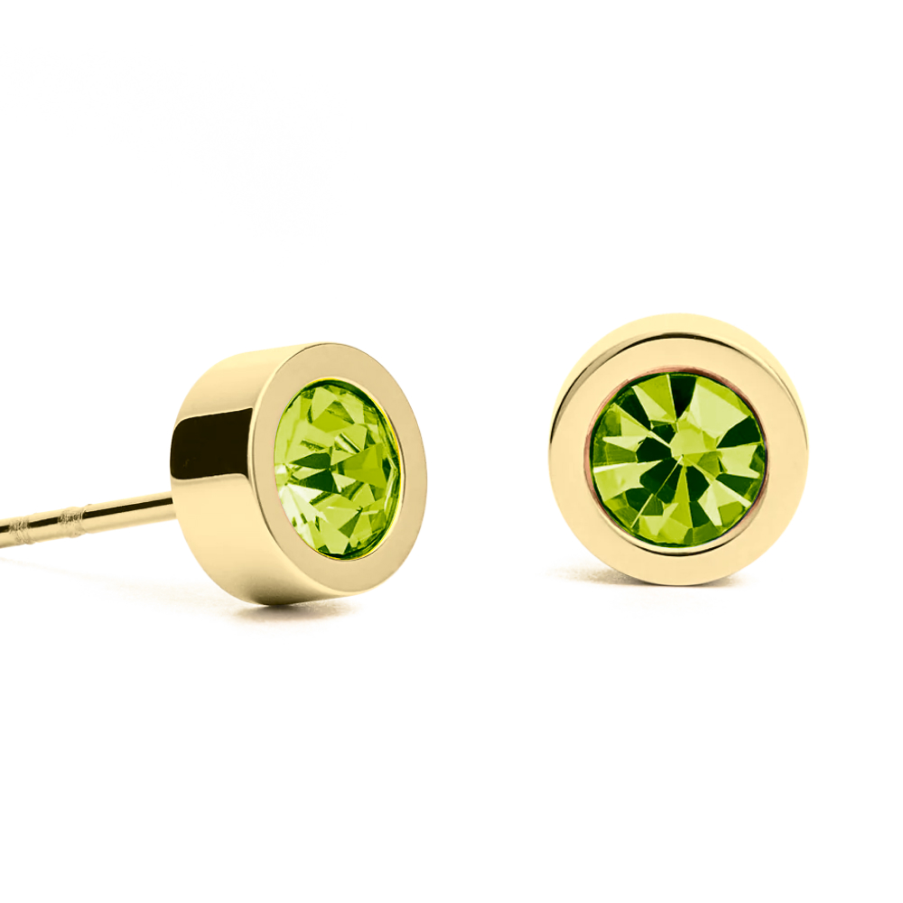 Fiore Luna Пусеты Apple Green 5х2.5 Fiore Luna SWE125 AG G Арт.: SWE125 AG G