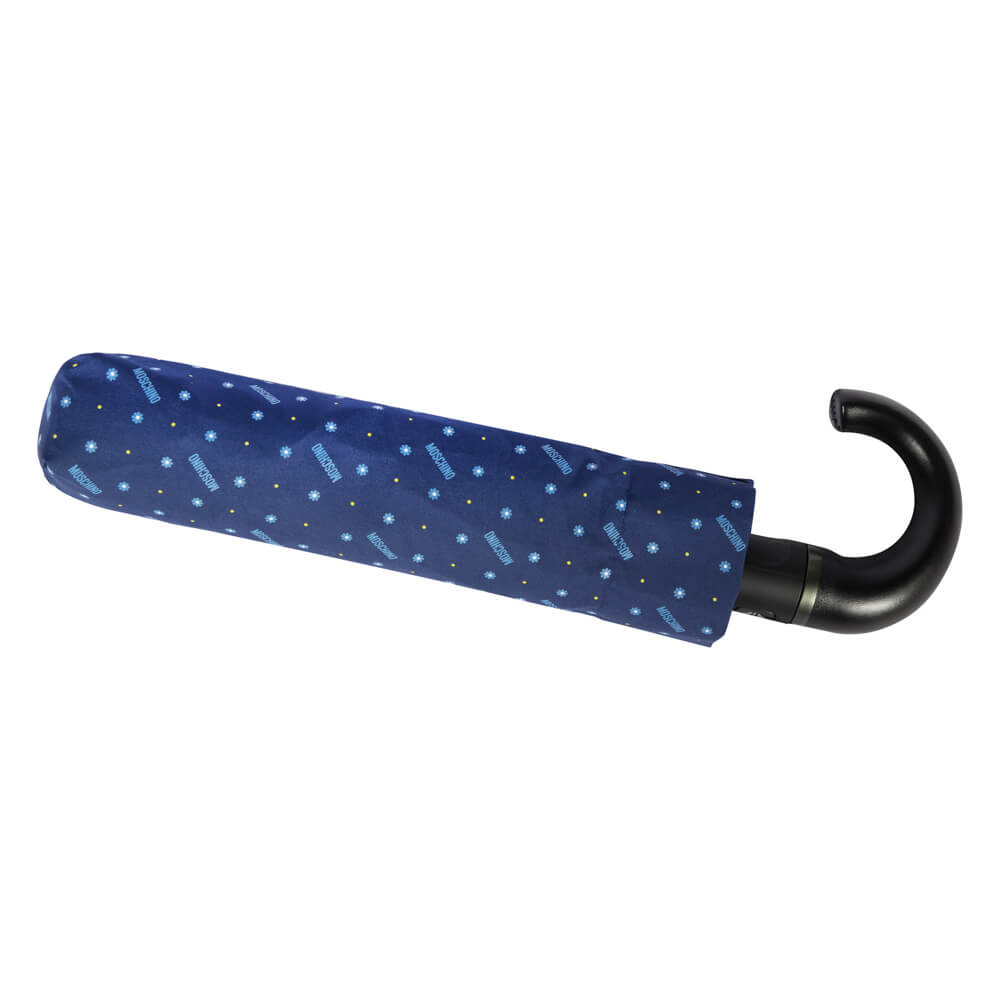 Moschino Зонт складной Moschino 8505-ToplessF Man dots Blue  product-2014 Арт.: product-2014