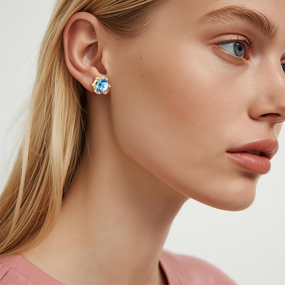 Dyrberg Kern Серьги CRAZE SG AQUA Арт.: 480071