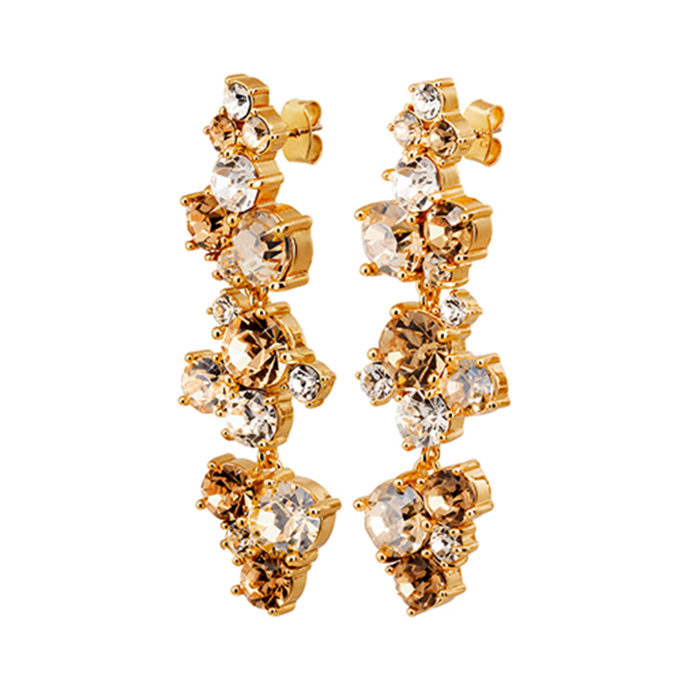 Dyrberg Kern Серьги MAYHEM SG GOLDEN Dyrberg Kern 480043 Арт.: 480043
