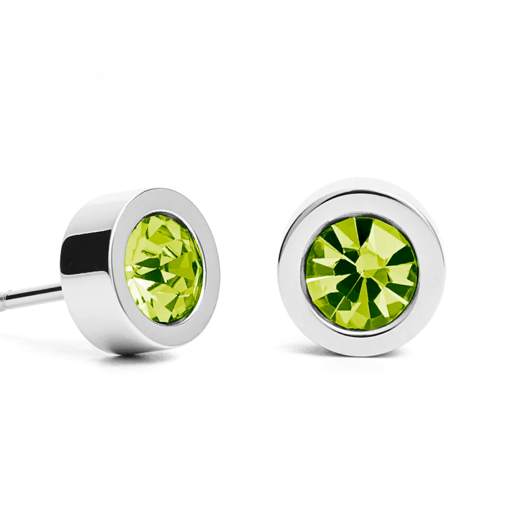 Fiore Luna Пусеты Apple Green 6х3 Fiore Luna SWE126 AG S Арт.: SWE126 AG S