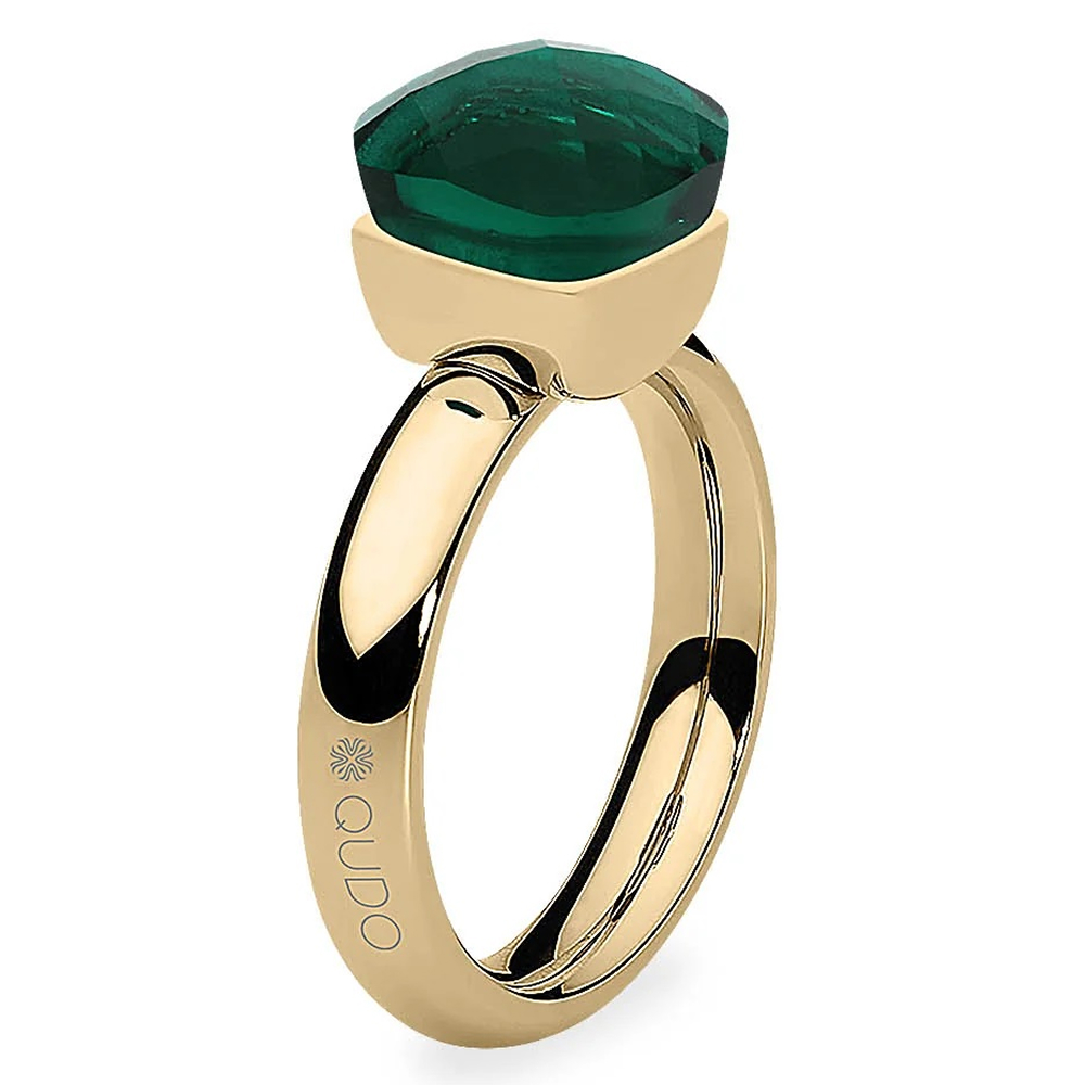 Qudo Кольцо FIRENZE 19 (G) Emerald Qudo 107001/40-4507 19 Арт.: 107001/40-4507 19