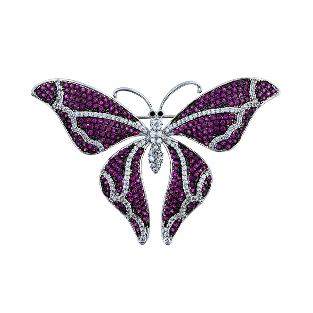 Fiore Luna Брошь Бабочка Zircon Fiore Luna XR05662M1 V/S Арт.: XR05662M1 V/S