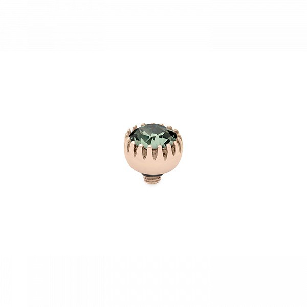 Qudo Шарм Bottone Emerald 8 мм Qudo 680120 G/RG Арт.: 680120 G/RG