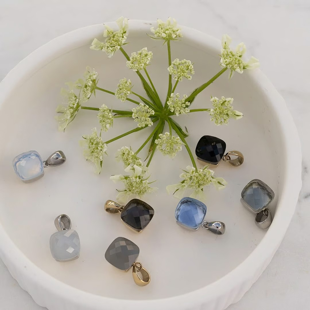 Qudo Колье FIRENZE (S) Smoky Quartz Qudo 107000/48-5110 Арт.: 107000/48-5110