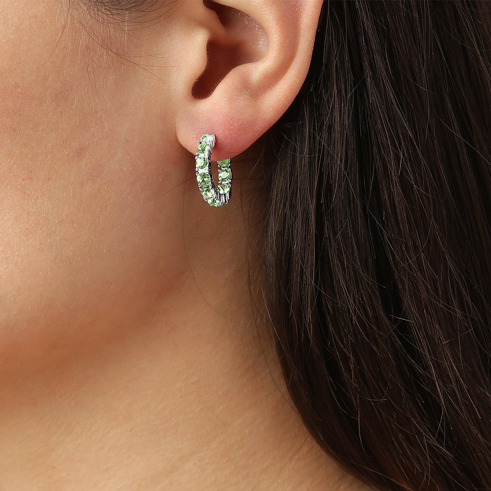Dyrberg Kern Серьги RAQUEL SS LIGHT GREEN Арт.: 480182