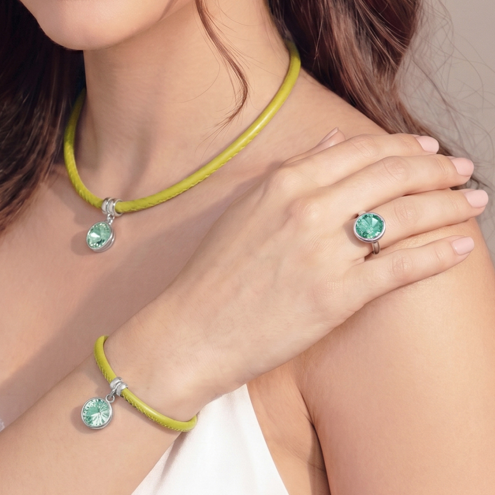 Fiore Luna Колье Soft Mint Ignite Арт.: B1902.15 G/S