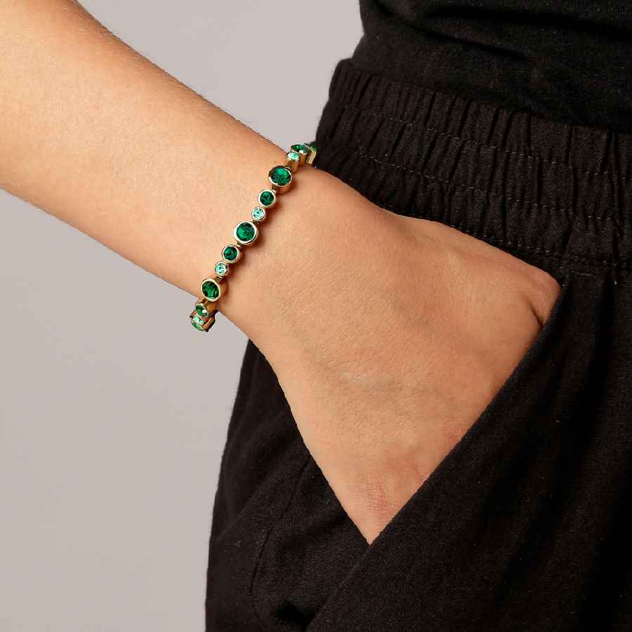 Dyrberg Kern Серьги LUCIA SG GREEN Dyrberg Kern 390068 Арт.: 390068