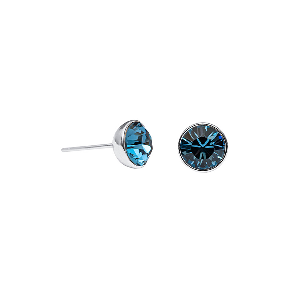 Fiore Luna Пусеты Denim Blue Fiore Luna SWE298 DB S Арт.: SWE298 DB S