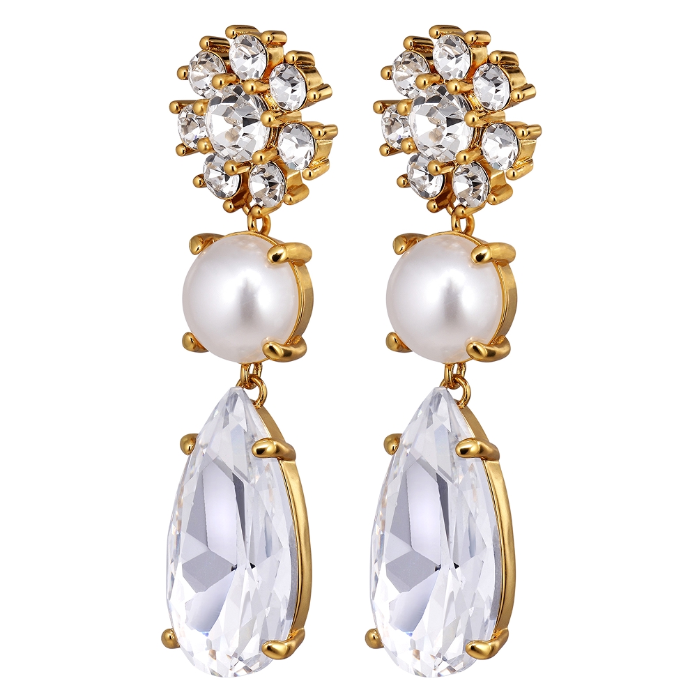 Dyrberg Kern Серьги MISIA SG CRYSTAL/WHITE PEARL Dyrberg Kern 460515 Арт.: 460515