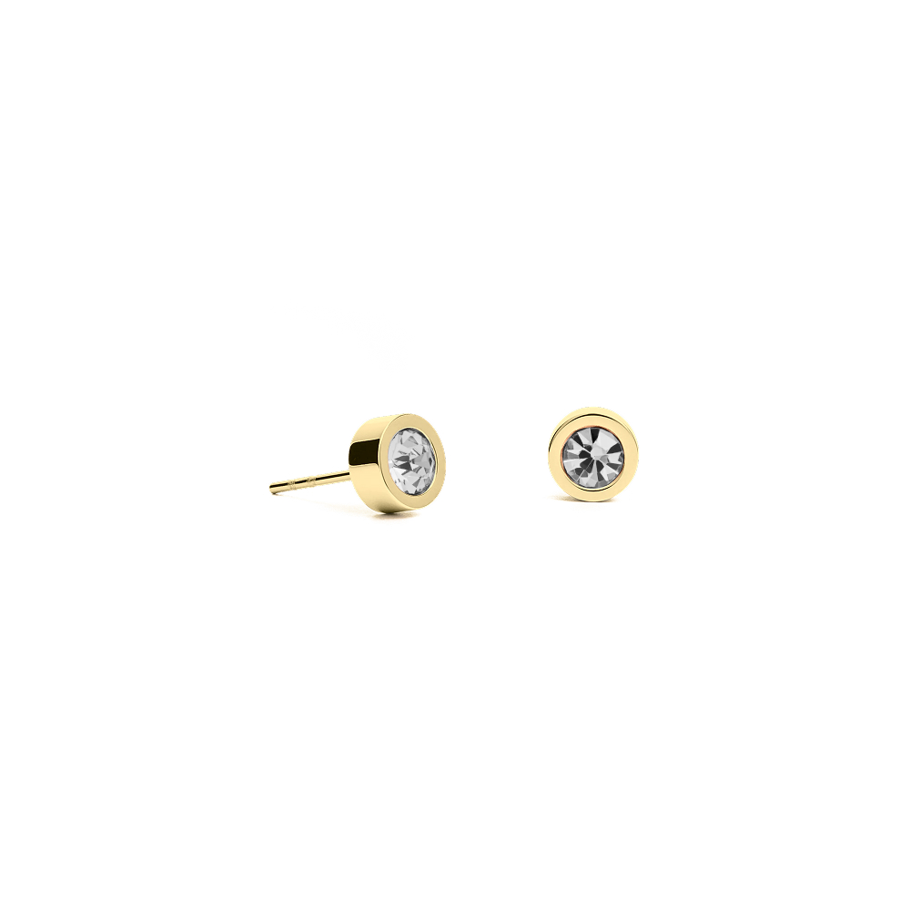Fiore Luna Пусеты White 5х2.5 Fiore Luna SWE125 W G Арт.: SWE125 W G
