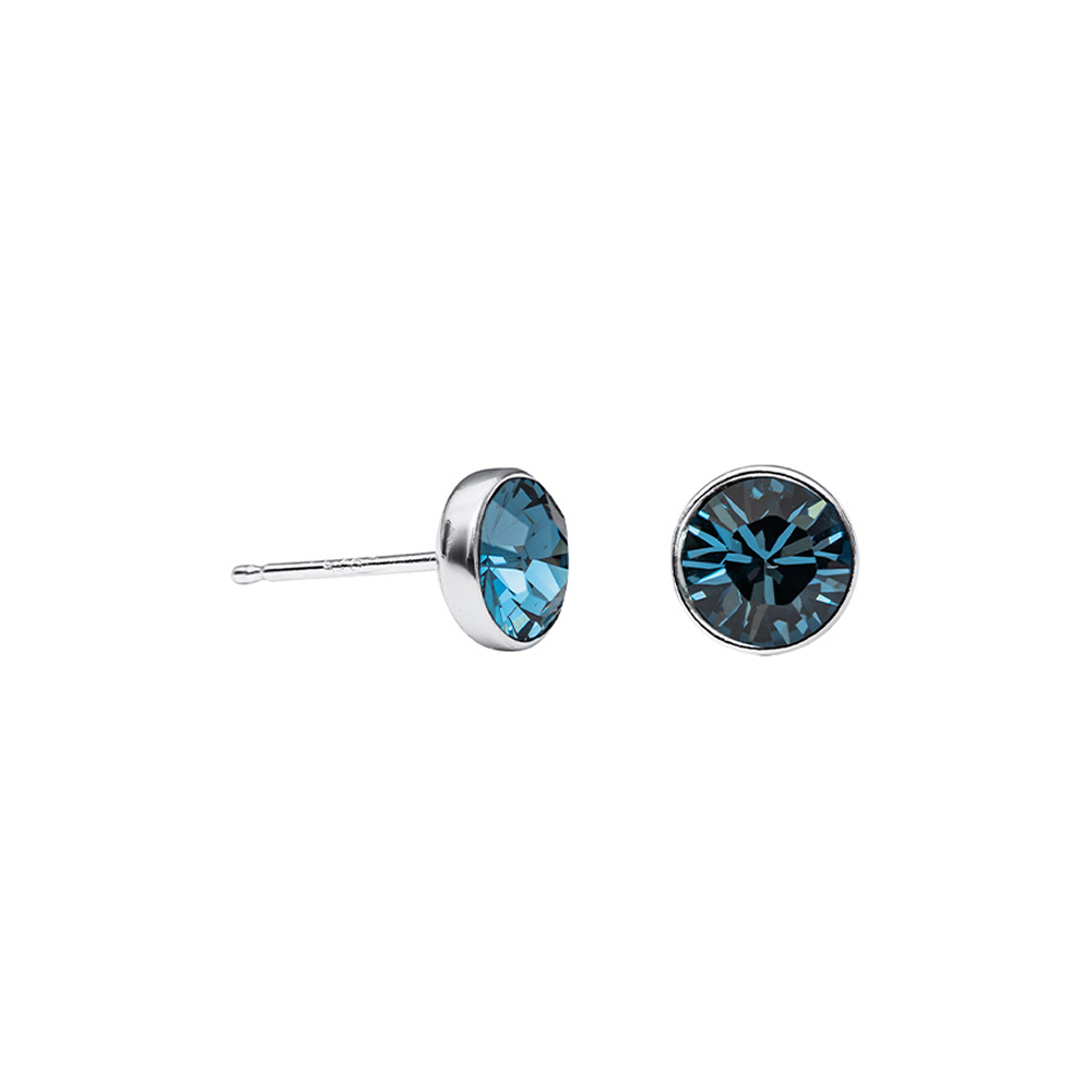 Fiore Luna Пусеты Denim Blue Fiore Luna SWE297 DB S Арт.: SWE297 DB S