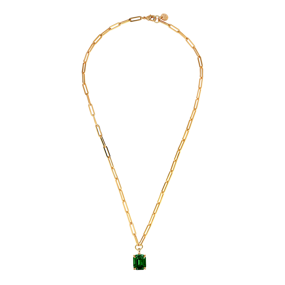 Dyrberg Kern Колье OCTA SG EMERALD GREEN Dyrberg Kern 470102 Арт.: 470102