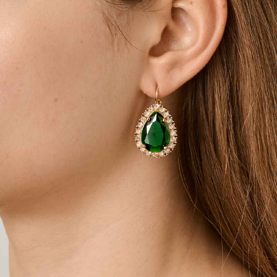 Dyrberg Kern Серьги BILLIS SG GREEN MIX Арт.: 470138