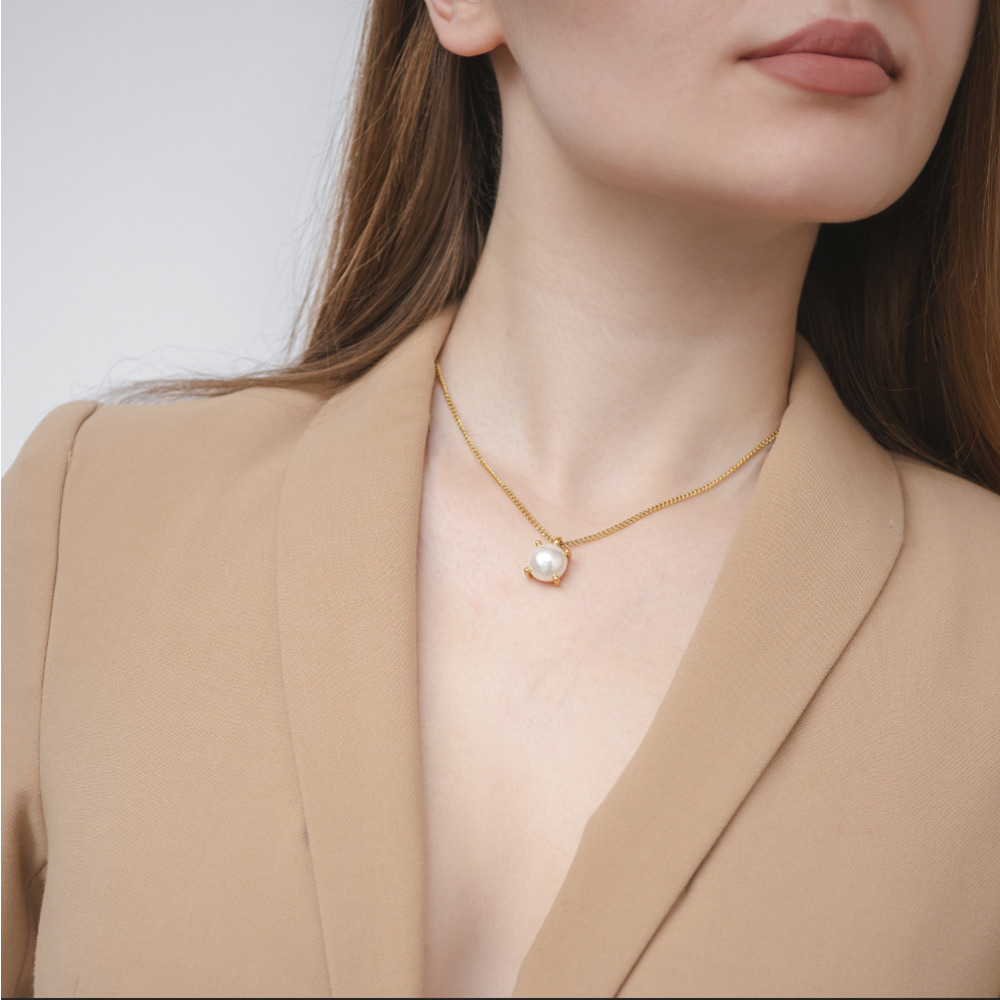 Dyrberg Kern Колье TESSA SG WHITE PEARL Dyrberg Kern 480132 Арт.: 480132