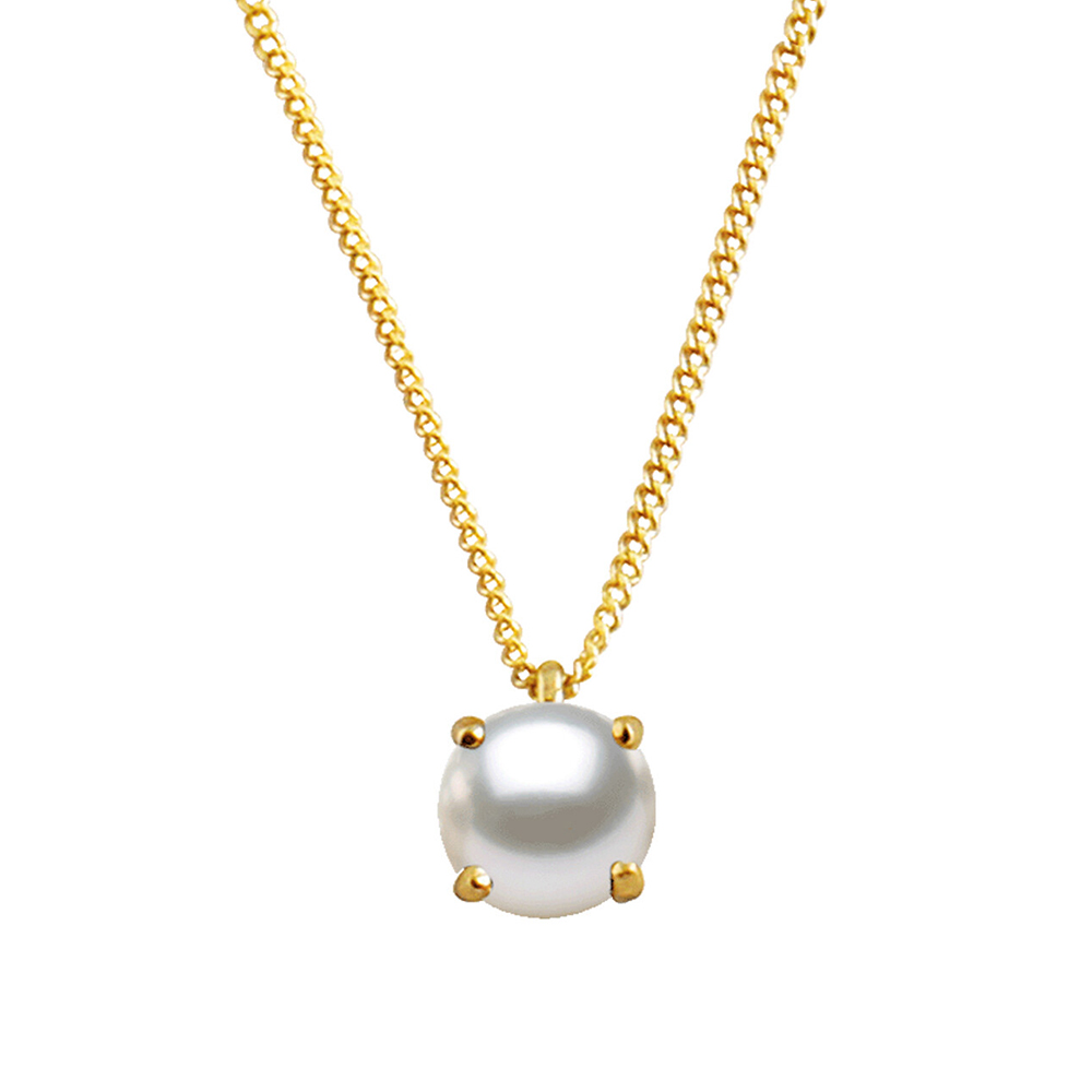 Dyrberg Kern Колье MANNY SG WHITE PEARL Dyrberg Kern *360010 BW/G Арт.: *360010 BW/G