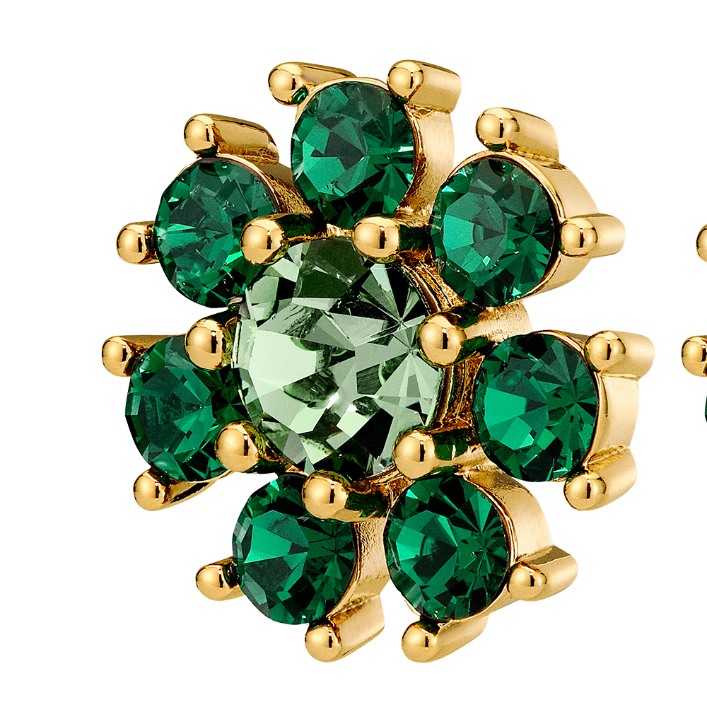 Dyrberg Kern Серьги AUDE SG EMERALD GREEN Dyrberg Kern 450098 Арт.: 450098