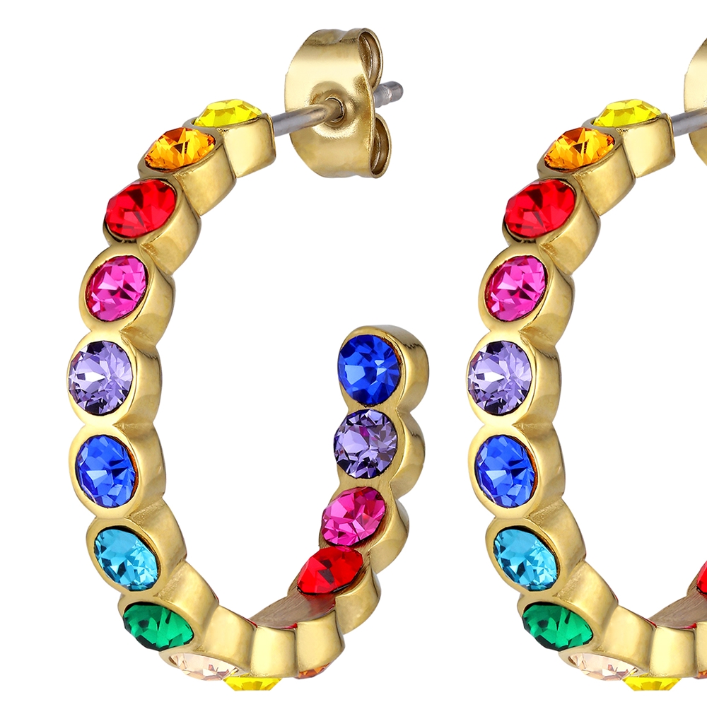 Dyrberg Kern Серьги HOLLY SG RAINBOW Dyrberg Kern 390110 Арт.: 390110
