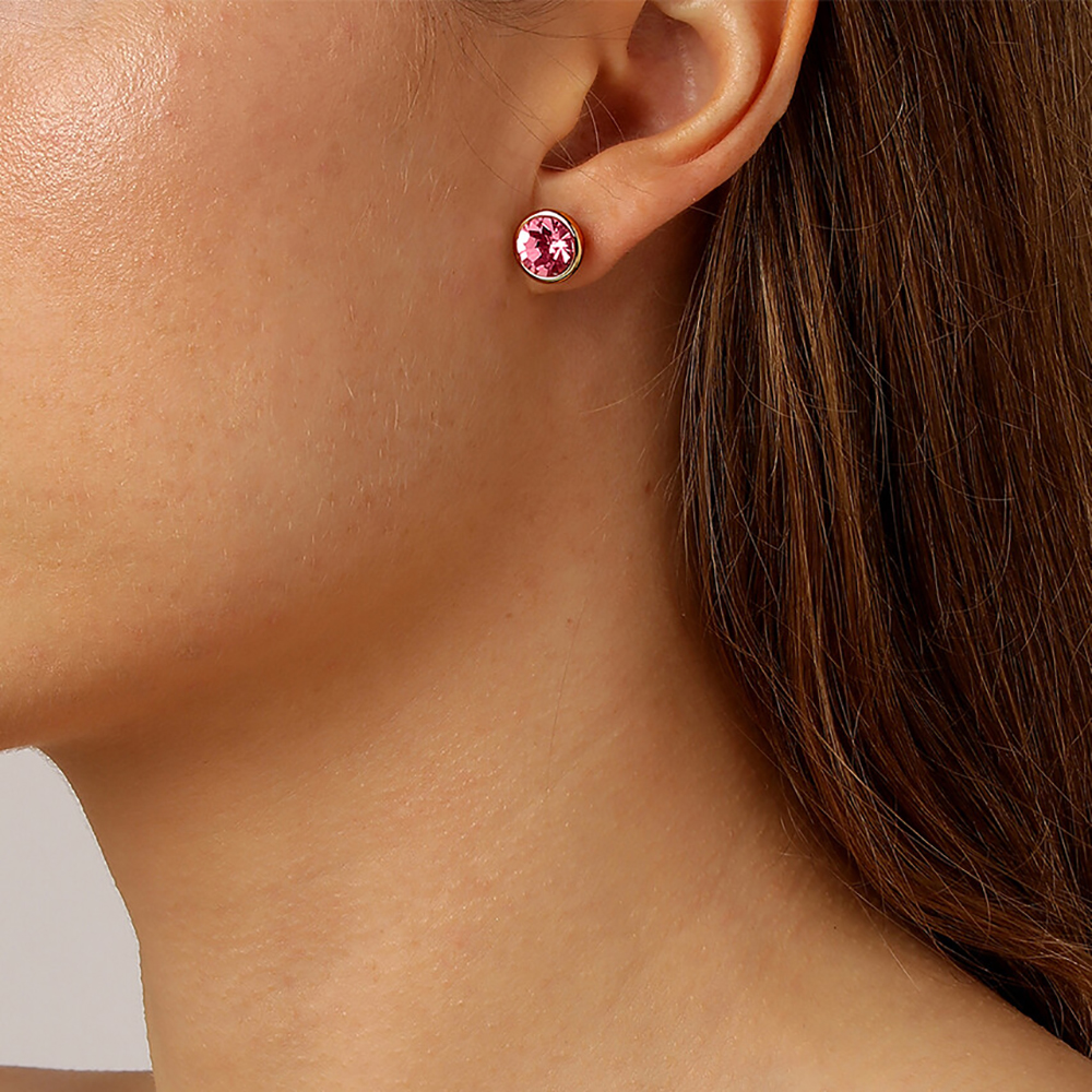 Dyrberg Kern Серьги PETUN SG ROSE / WHITE PEARL Арт.: 480056