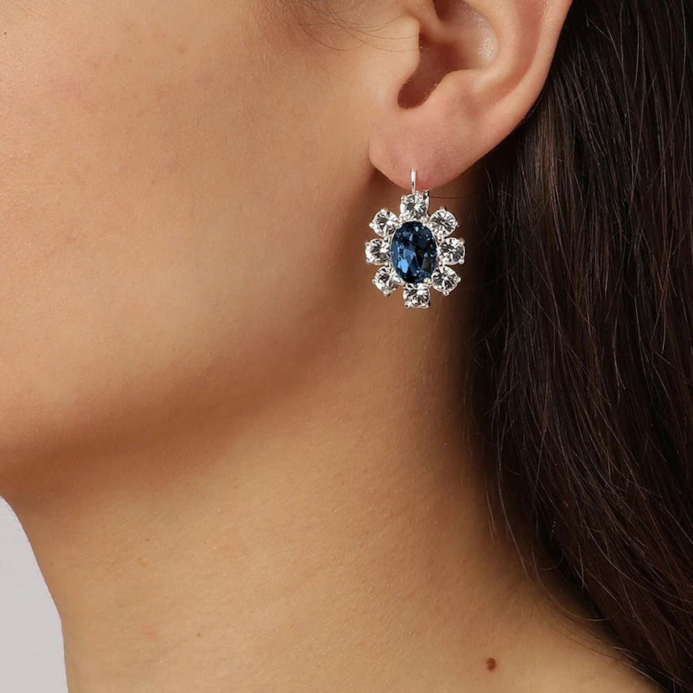Dyrberg Kern Пусеты DIA SG LIGHT SAPPHIRE Dyrberg Kern 440169 Арт.: 440169