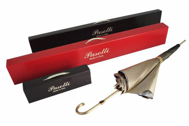 Pasotti Зонт-трость Pasotti Lazer Reflection Oliva  product-2173 Арт.: product-2173