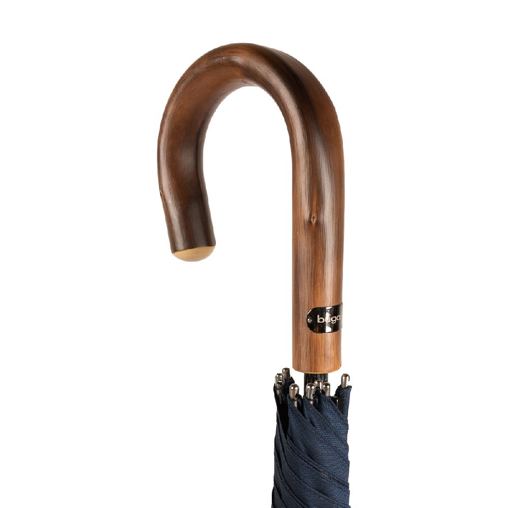 Bugatti Зонт-трость Bugatti 218355-LA Oxford Blue Legno  product-3209 Арт.: product-3209
