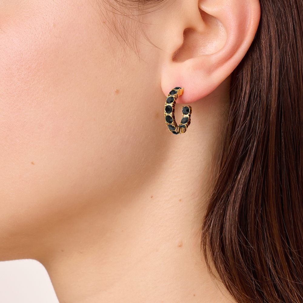 Dyrberg Kern Серьги RAQUEL SG BLACK Dyrberg Kern 470113 Арт.: 470113