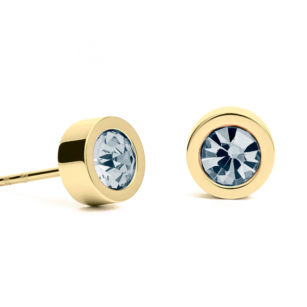 Fiore Luna Пусеты Sky Blue 6х3 Fiore Luna SWE126 BS G Арт.: SWE126 BS G