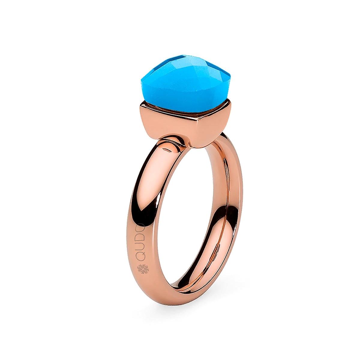 Qudo Кольцо Firenze smoked topaz 16.5 мм Арт.: 610764 BR/RG