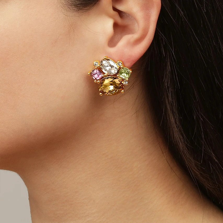 Dyrberg Kern Серьги EMMA SG GOLDEN Dyrberg Kern 440058 Арт.: 440058