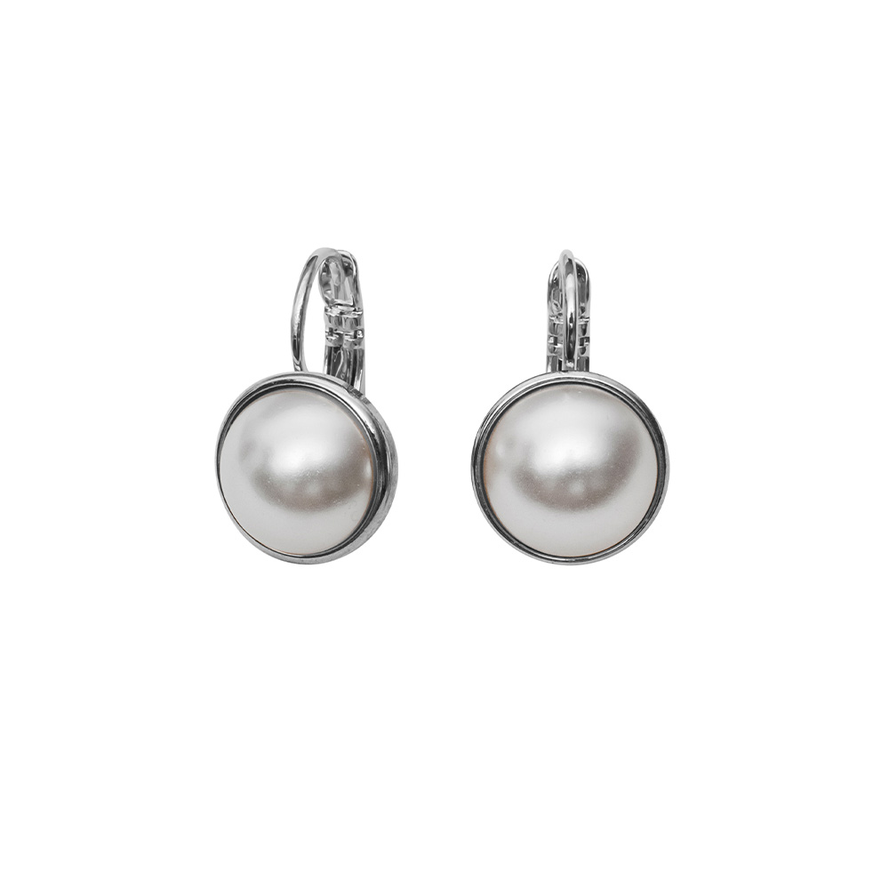 Fiore Luna Серьги Pearl Fiore Luna *A2010PE-E01.1 BW/S Арт.: *A2010PE-E01.1 BW/S