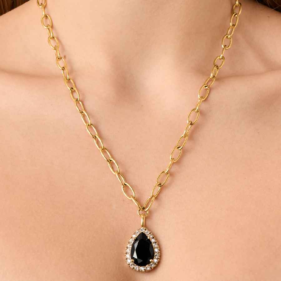 Dyrberg Kern Серьги HYDRA SG BLACK / CRYSTAL Dyrberg Kern 450030 Арт.: 450030