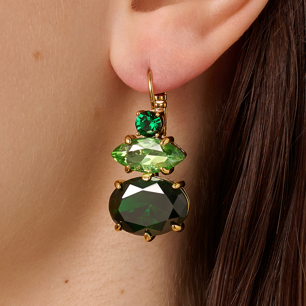 Dyrberg Kern Серьги LUCIA SG GREEN Dyrberg Kern 390068 Арт.: 390068