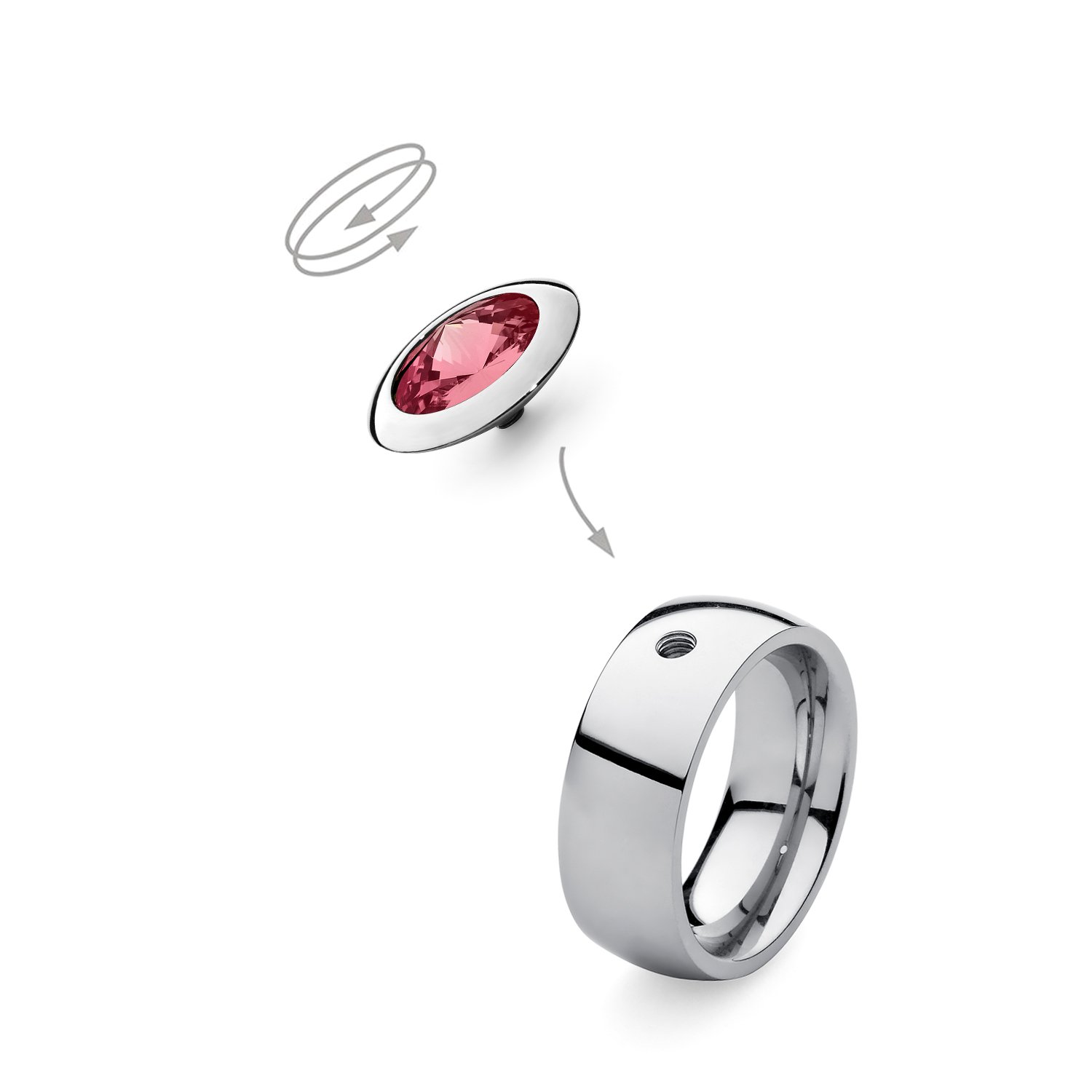 Qudo Шарм Tondo Deluxe Rose Qudo *647191 R/RG Арт.: *647191 R/RG