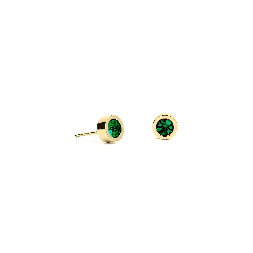 Fiore Luna Пусеты Green 5х2.5 Fiore Luna SWE125 GR G Арт.: SWE125 GR G