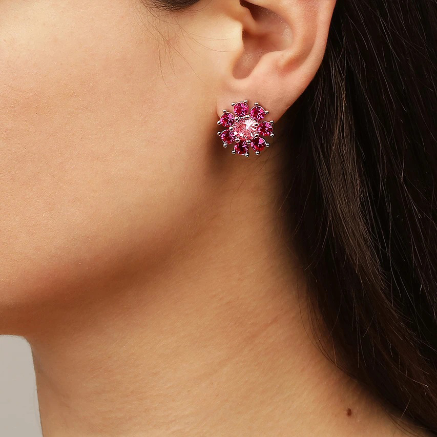 Dyrberg Kern Серьги PETUN SG ROSE / WHITE PEARL Арт.: 480056