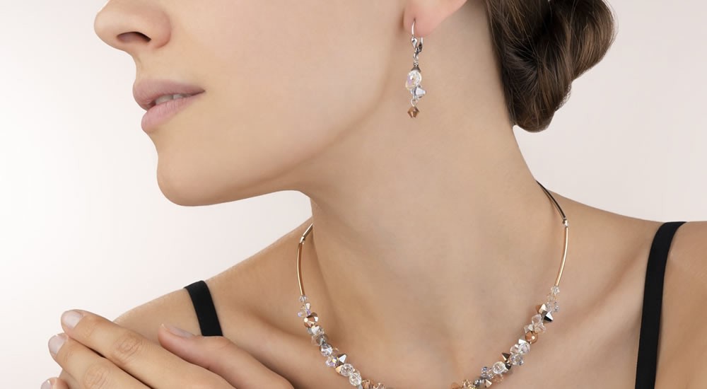 Серьги с кристаллами Swarovski Серьги с кристаллами Swarovski