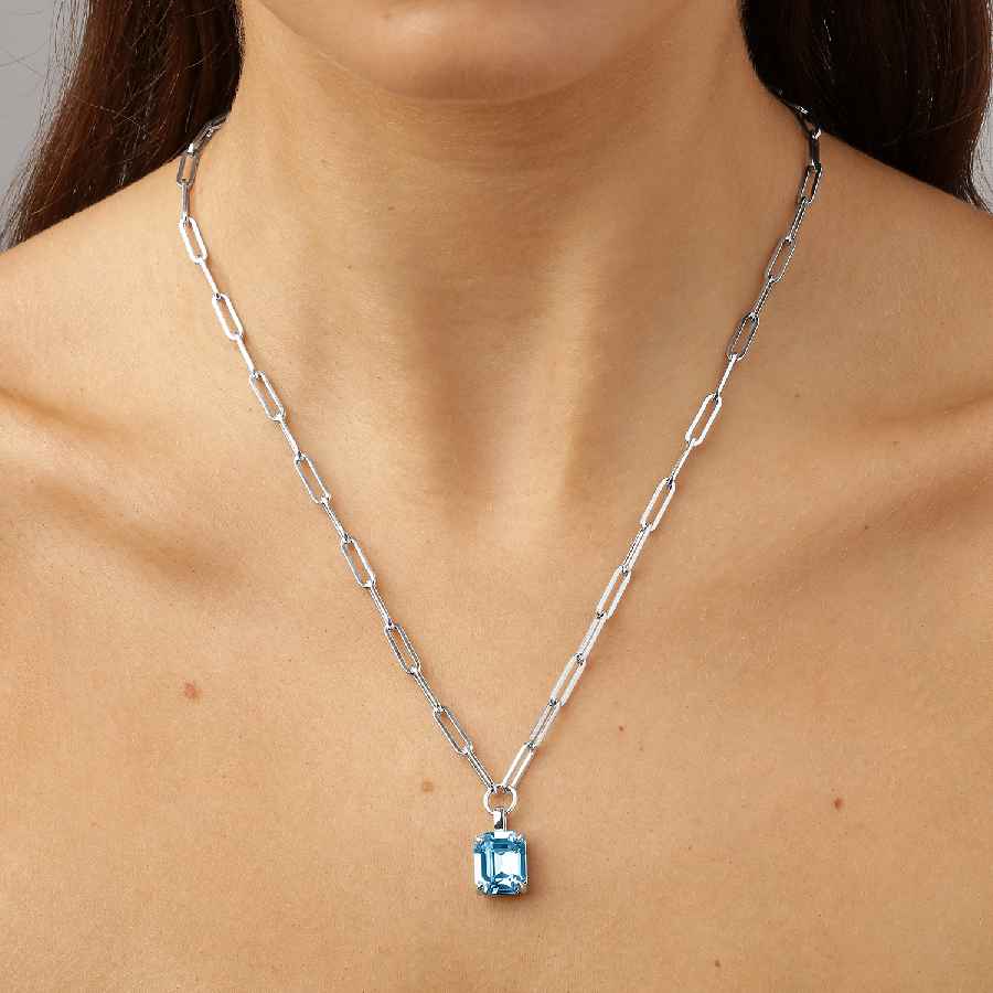 Dyrberg Kern Колье METTA SG AQUA/LIGHT BLUE Dyrberg Kern *440102 Арт.: *440102